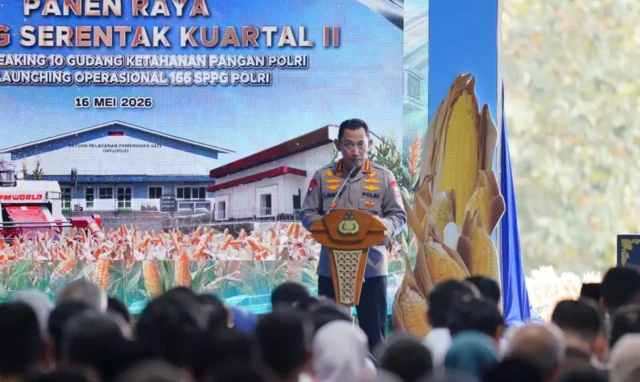 Panen Raya Jagung Polri Capai 1,23 Juta Ton, Kapolri Lapor ke Presiden Prabowo